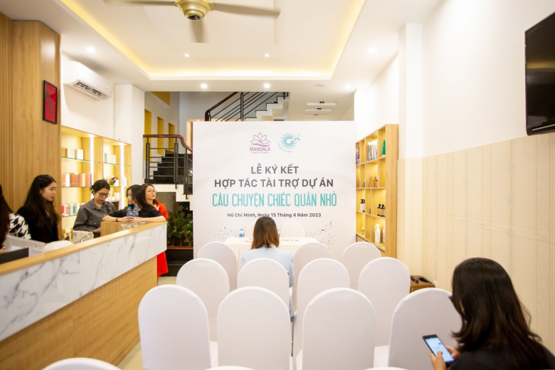 Mandala Beauty & Care ký kết hợp tác tài trợ dự án