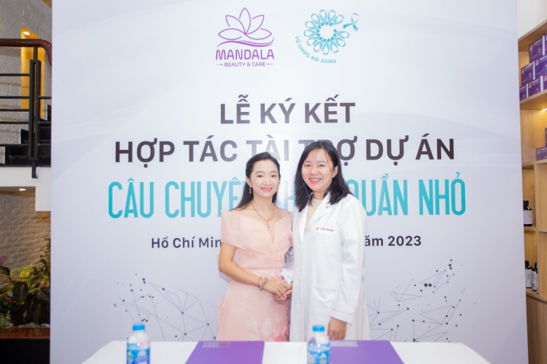 Mandala Beauty & Care ký kết hợp tác tài trợ dự án 