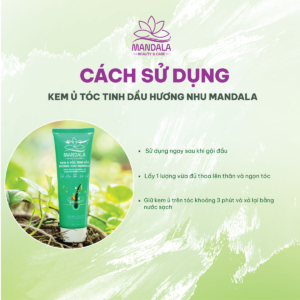 Kem Ủ Tóc Tinh Dầu Hương Nhu Mandala