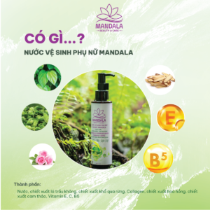 nước vệ sinh phụ nữ Mandala 