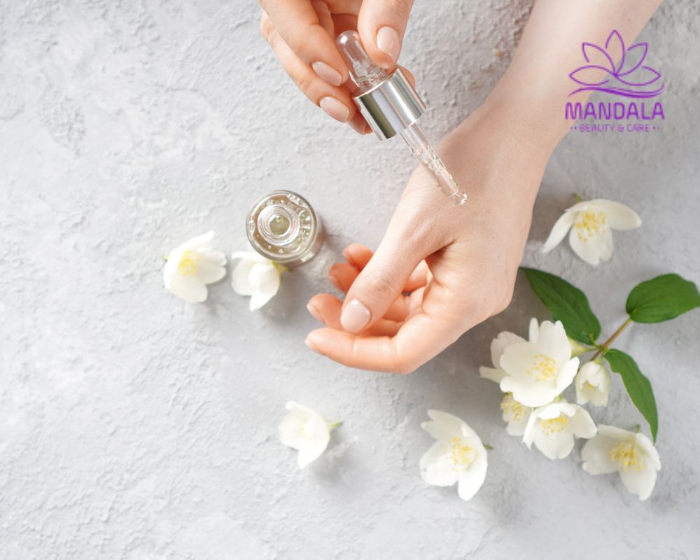 nước rửa tay khô với tinh dầu