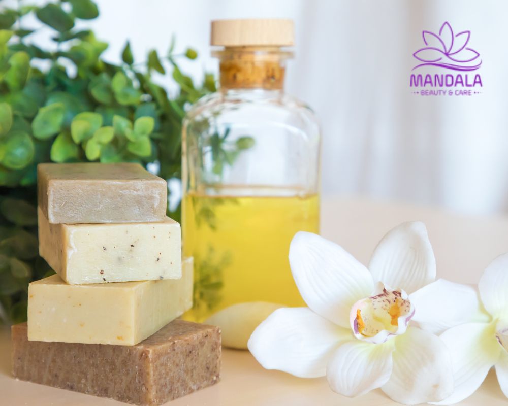 xà bông từ tinh dầu thiên nhiên