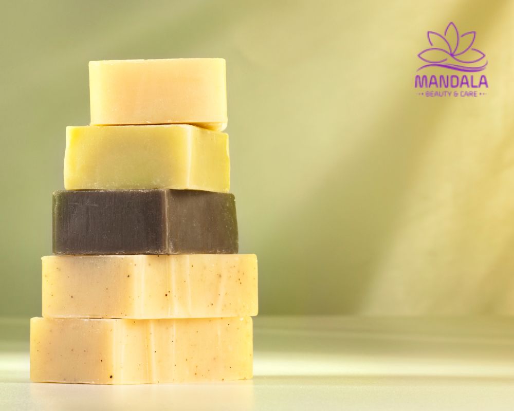 xà bông từ tinh dầu thiên nhiên